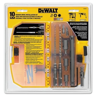 10 PC. Anchor Drive Installation Kit MPN:DW5366