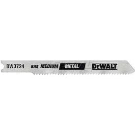 DeWalt® U-Shank Thin Metal Cutting Cobalt Steel Jig Saw Blade 3