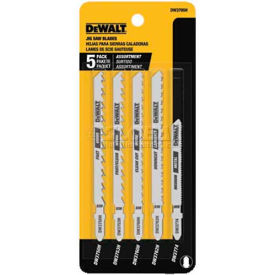 DeWalt® T-Shank Jig Saw Blade Set DW3795H 5 Pieces DW3795H - Pkg Qty 5