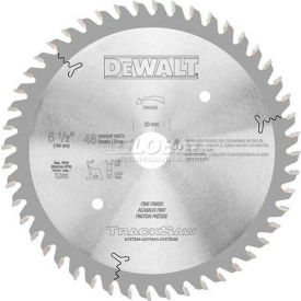 DeWalt® Precision Ground Woodworking Blade DW5258 20mm Arbor For TrackSaw(TM) System - 48T DW5258