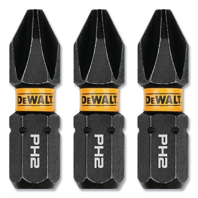 Dewalt 1IN Phillips #2 Flextorq 3PK MPN:DWAF1PH2IR3