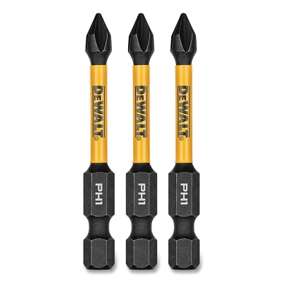 Dewalt 2.25IN Phillips #1 Flextorq 3PK MPN:DWAF2PH1IR3