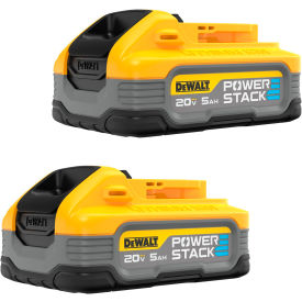 DeWalt® Max Powerstack™ Li-Ion Battery 20V 5.0 Ah Pack of 2 DCBP520-2