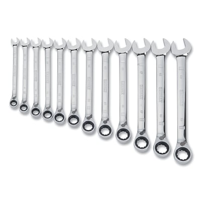 12PC Sae Rev Ratchetingwr Set MPN:DWMT19232