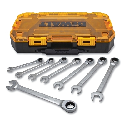 Tough Box 8PC Mm RAT. COMBO. Wrench Set MPN:DWMT74734