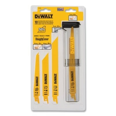 16PC Recip Blade Kit w/Case MPN:DW4899