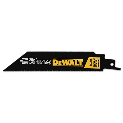 6IN 14/18TPI 2X Metal Recip BLD-100PK MPN:DWA4186B