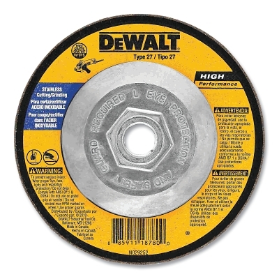 6 X 1/8 X 5/8-11 In T27STAINLESS Wheel MPN:DW8457H