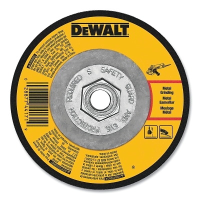 6 X 1/8 X 7/8IN Metal Grinding Wheel MPN:DWA4513