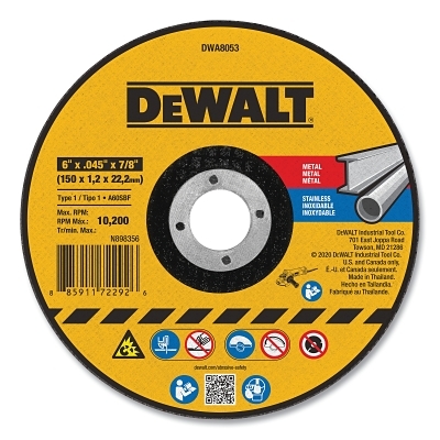 6IN X .045IN X 7/8IN T1CUTTING MPN:DWA8053