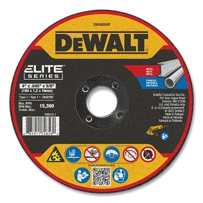 4 X .045 X 5/8 Elite T1CUTTING MPN:DWA8950F