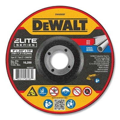 6 X .045 X 7/8 Elite T27CUTTING MPN:DWA8959F