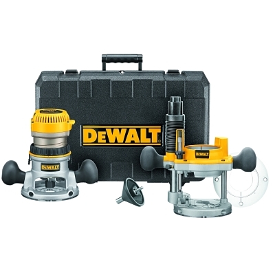 2-1/4 HP Electronic Vs Fixed/Base Plunge Base Ro MPN:DW618PK