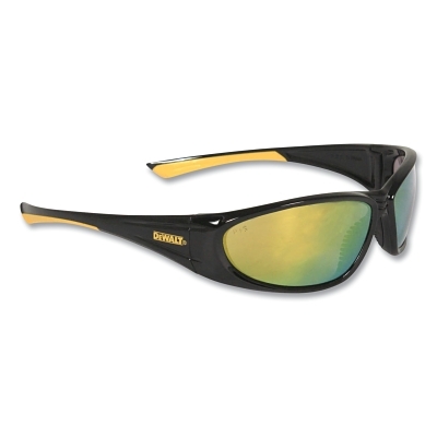 Gable Safety Glass-Blk/Yel/Yel Mir MPN:DPG98-YD