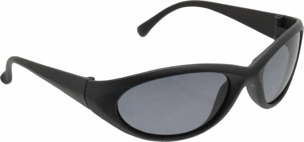 Safety Glass: Anti-Fog & Scratch-Resistant, Polycarbonate, Smoke Lenses, Full-Framed, UV Protection MPN:CB01P0ID