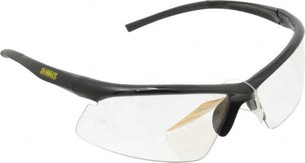 Safety Glass: Anti-Fog & Scratch-Resistant, Polycarbonate, Clear Lenses, Full-Framed, UV Protection MPN:DPG51-1D