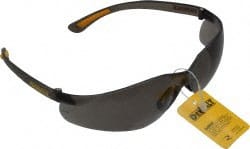 Safety Glass: Anti-Fog & Scratch-Resistant, Polycarbonate, Smoke Lenses, Frameless, UV Protection MPN:DPG52-2D