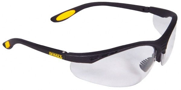 Safety Glass: Anti-Fog & Scratch-Resistant, Polycarbonate, Clear Lenses, Full-Framed, UV Protection MPN:DPG58-1D
