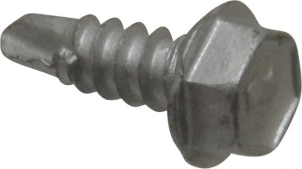 #8, Hex Washer Head, Hex Drive, 1/2