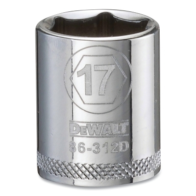 Dwmt 6PT 3/8'' Dr Skt 17MM MPN:DWMT86312OSP
