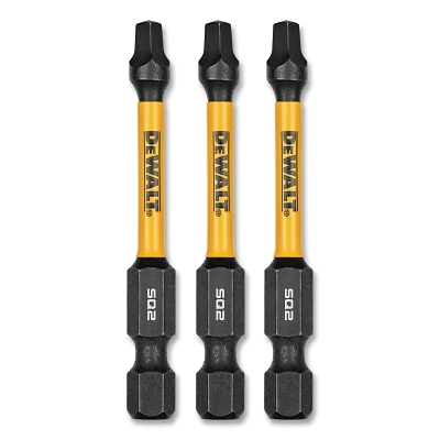 Dewalt 2.25IN Square #2FLEXTORQ 3PK MPN:DWAF2SQ2IR3