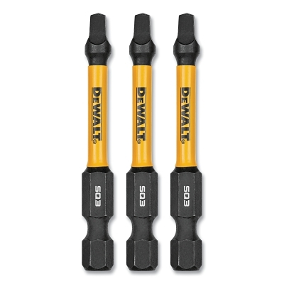 Dewalt 2.25IN Square #3FLEXTORQ 3PK MPN:DWAF2SQ3IR3