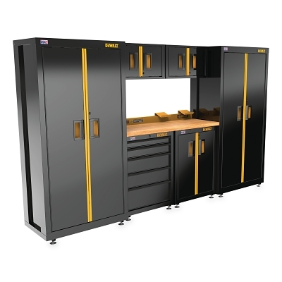7PC Suite W Cabinet & Drawer Storage - W MPN:DWST27501