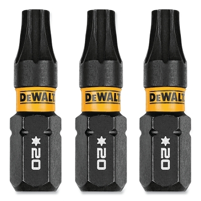 Dewalt 1IN Torx T20 Flextorq 3PK MPN:DWAF1TX20IR3