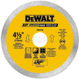 4-1/2IN Porcelain Tile Blade MPN:DW4765