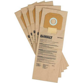 DeWalt® DWV9401 HEPA Dust Bag 5-Pack for DeWalt® Dust Extactors DWV9401