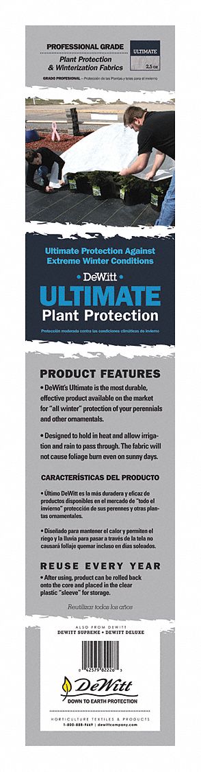 Plant Protection Fabric 3 x 250 ft. MPN:ULTIMATE3