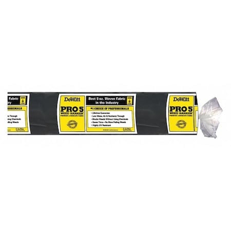 PRO5 Weed Barrier, 12 ft.X250 ft., 5oz MPN:P12F