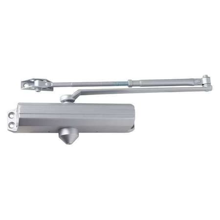 Manual, Hydraulic, DCL2000 Series Light Duty Surface Door Closers, Surface Door Closer, Light Duty MPN:DCL2000-STD LESS-RW/PA AL
