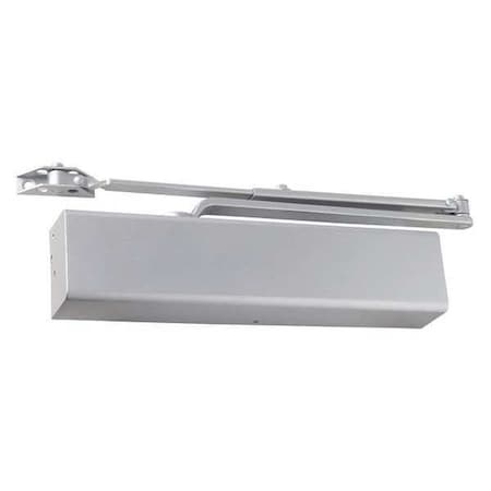 Manual, Hydraulic, DCM1000 Series Medium Duty Surface Door Closers, Surface Door Closer, Aluminum MPN:DCM1000-STD-FULL-RW/PA AL