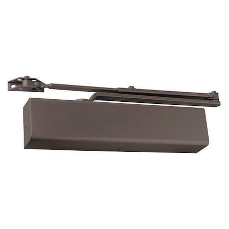 Manual, Hydraulic, DCM1000 Series Medium Duty Surface Door Closers, Surface Door Closer MPN:DCM1000-STD-FULL-RW/PA DB