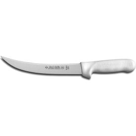 Dexter Russell 05523 - Breaking Knife High Carbon Steel Stamped White Handle 8