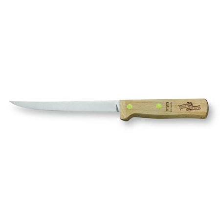 Boning Knife, 6 in Blade, Brown Handle MPN:01355
