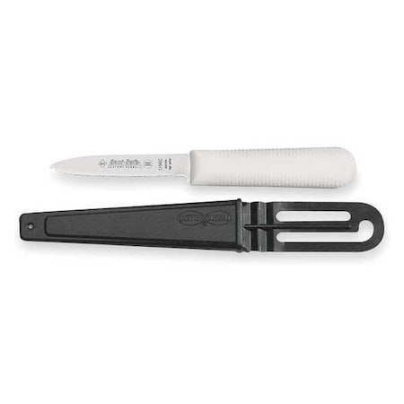 Seafood Knife, Honed, Sheath, Sanitary Polypropylene MPN:15403