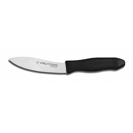 Lamb Skinner, 5 1/4 In, Poly, Black MPN:26183