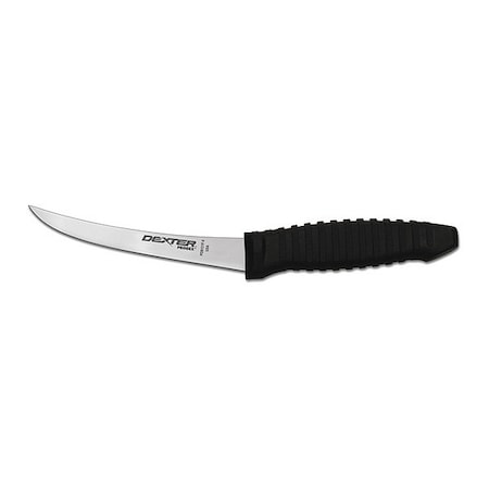 Boning Knife, Semi-Flex, 6 In, Poly, Black MPN:26843