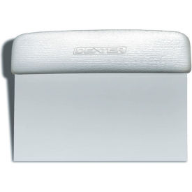 Dexter Russell 17303 - Dough Cutter/Scraper High Carbon Steel White Handle 6