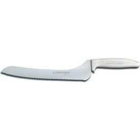 Dexter Russell 13583 - Scalloped Offset Sandwich Knife High Carbon Steel White Handle 9