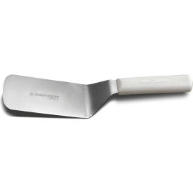 Dexter Russell 16383 - Round Corner Turner High Carbon Steel White Handle 6