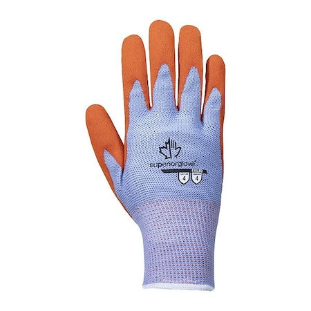 Knit Gloves, Cotton/Polyester, Rough Palm, Knit, Blue, 11, 12 PK MPN:S10LXQ-11