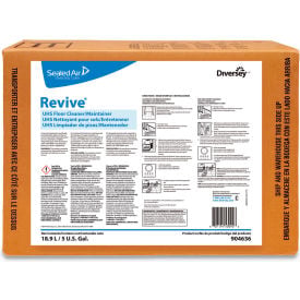 Diversey™ Revive® UHS Floor Cleaner/Maintainer Sweet Scent 5 Gallon Envirobox 101109868