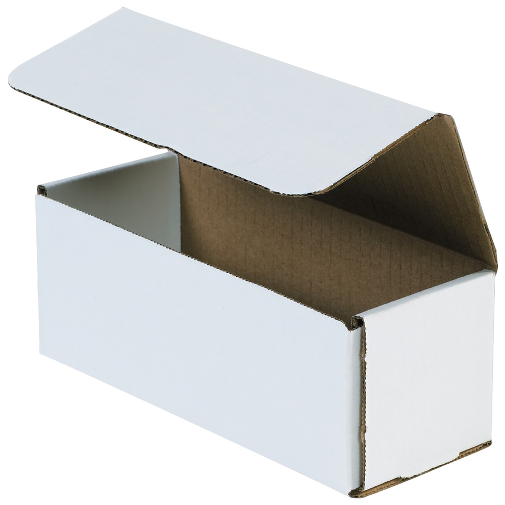 Partners Brand 17in Corrugated Mailers, 6inH x 6inW x 17inD, White, Pack Of 50 MPN:M1766