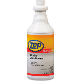Zep® Professional Drain Opener Quart Bottle - 1041423EA 1041423EA