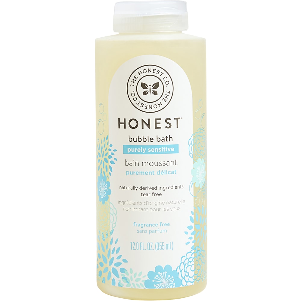 The Honest Company Bubble Bath Body Wash, Fragrance Free, 12 Oz MPN:H02BBL65V300S