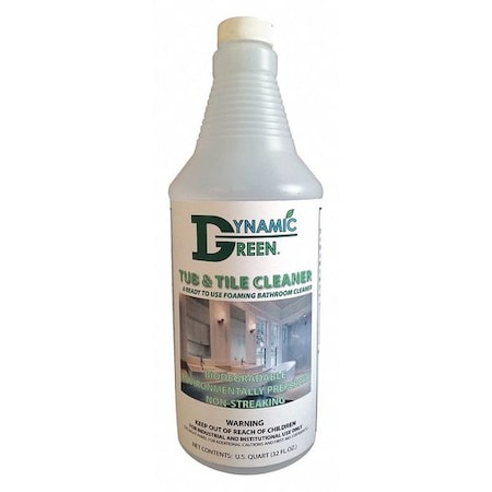 Tub and Tile Cleaner, Ready to Use, PK12 MPN:G400Q