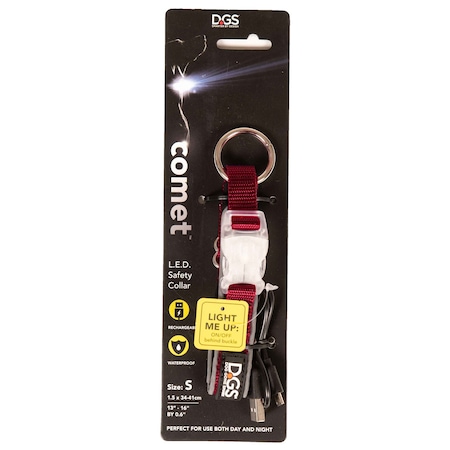 LED Safety Dog Collar, Rechargeable MPN:DGSLGUC3406